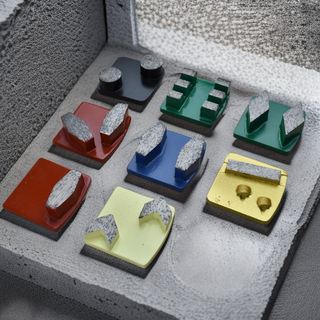 podwójne segmenty beton szlifierski Diamond Redi Block Block Plate
