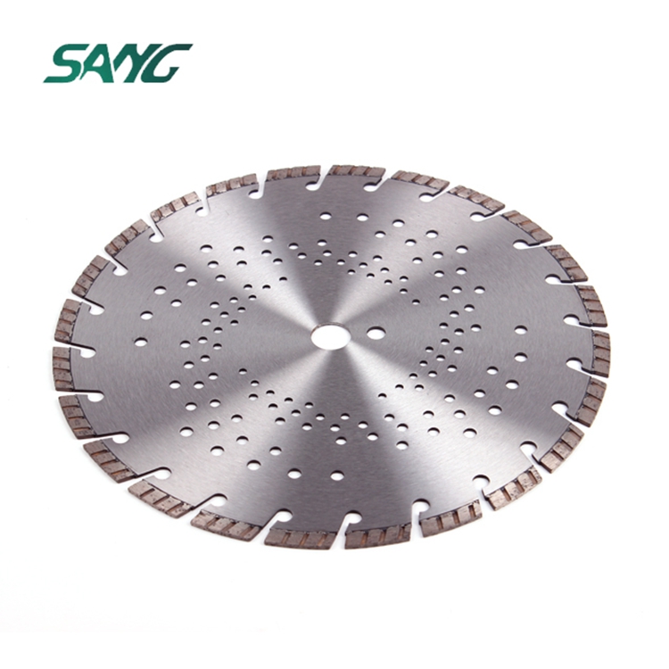350 mm diamentowe betonowe betonowe tartę piła z turbo segmentem