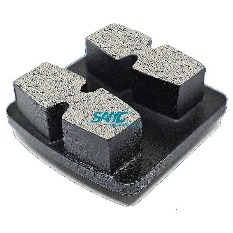 segment szlifowania diamentów Redi-Lock dla betonowej podłogi