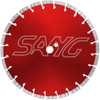 Turbo segment laserowy spawanie Diamentowe DIMONT DISC SAW BORO