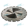 laserowy spawany 350 mm 14 -calowy diamentowy tartę do cięcia dysk do cięcia do trawienia betonu