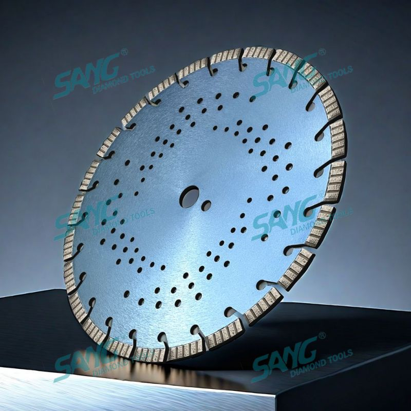 350 mm Turbo Segment Laser Welding Diamond Blade do betonu do cięcia