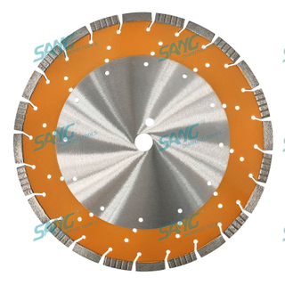 14 -calowy laserowy spawany Turbo segmentowy Diamentowy Diamentowy Blor dla betonu wzmacniający