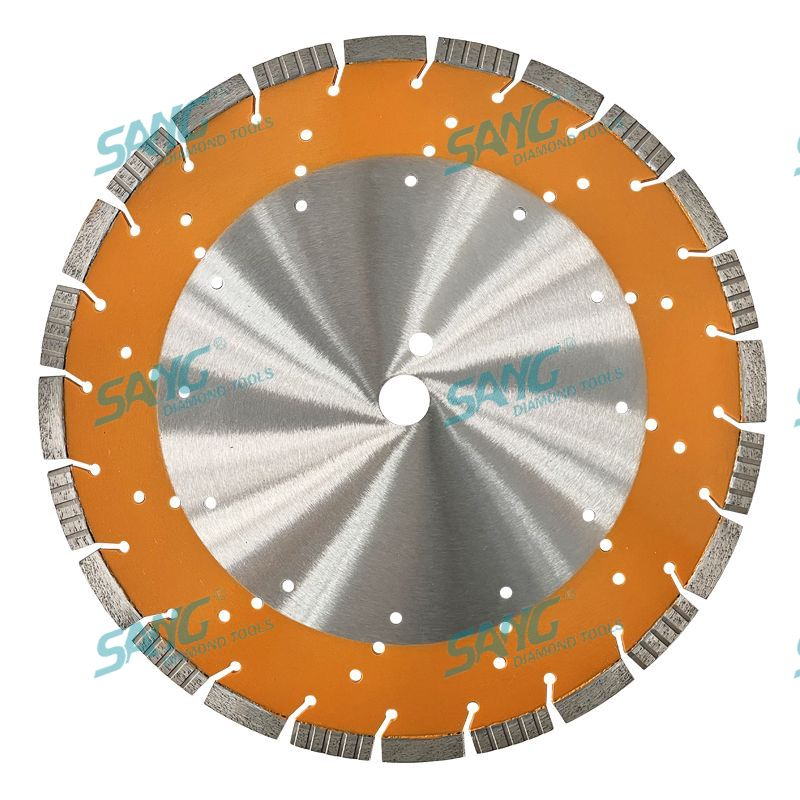 14 -calowy laserowy spawany Turbo segmentowy Diamentowy Diamentowy Blor dla betonu wzmacniający