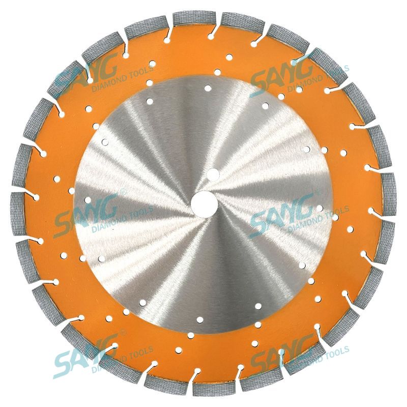 Jakość premium 350 mm 14 -calowa spawanie laserowe Arix Diamond Cutting Disc do tnące betonu