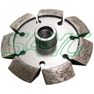 105-230 mm laserowy spawany diamentowy crack Chaser Tuck Point Crack Crack Bade do betonowej farby zaprawy