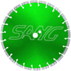 Turbo segment laserowy spawanie Diamentowe DIMONT DISC SAW BORO