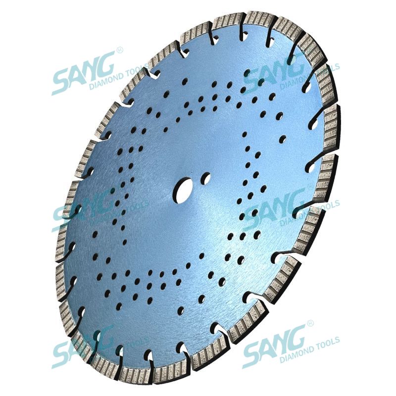 350 mm Turbo Segment Laser Welding Diamond Blade do betonu do cięcia