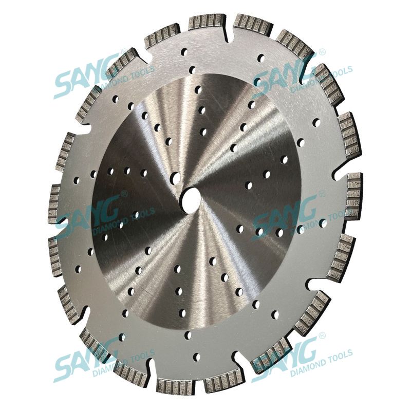 laserowy spawany 350 mm 14 -calowy diamentowy tartę do cięcia dysk do cięcia do trawienia betonu