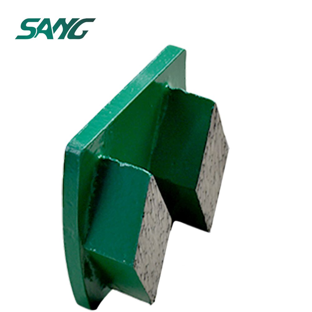 szybki blok szlifierski szlifierka do posadzek betonowych elastyczny blok szlifierski