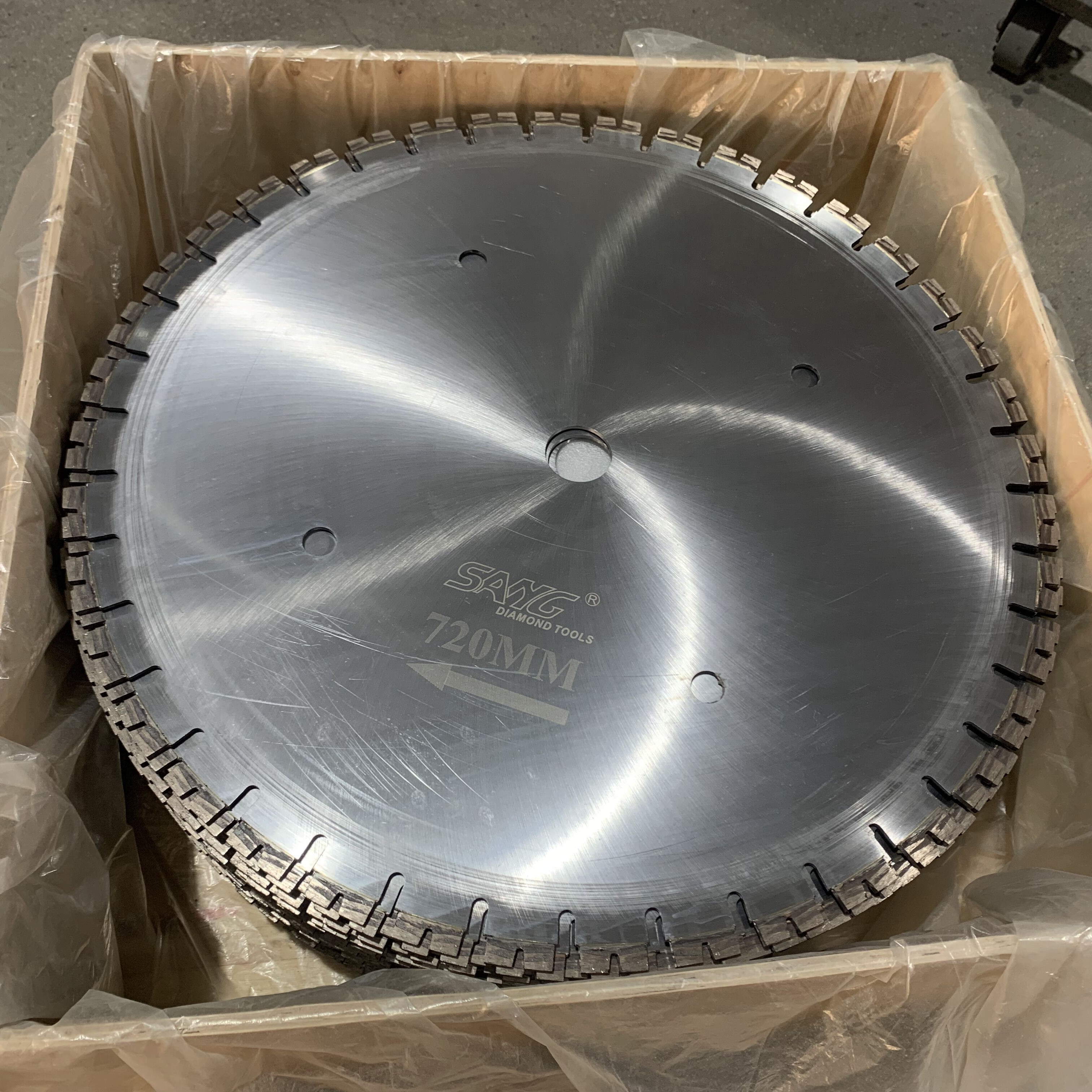 720 mm diamentowy ostrze do cięcia cegły ogniotrwałej cegły magnezji kalcium