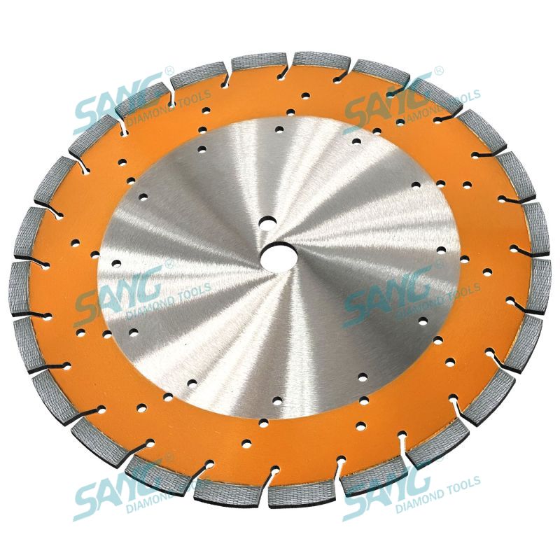 Jakość premium 350 mm 14 -calowa spawanie laserowe Arix Diamond Cutting Disc do tnące betonu