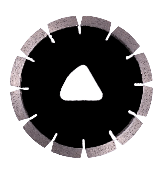 Projekt trójkąta Wczesne wejście laserowe Diamond Blade do twardego granitowego marmurowego cięcia płytek ceramicznych
