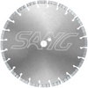 Turbo segment laserowy spawanie Diamentowe DIMONT DISC SAW BORO