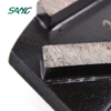 narzędzia do szybkiej wymiany lavina metal bond podwójny prostokątny segment szlifierski do szlifowania betonu